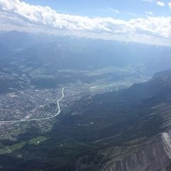 Verortung via Georeferenzierung der Kamera: Aufgenommen in der Nähe von Gemeinde Absam, Österreich in 3300 Meter
